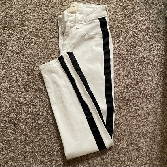 L’agence white jeans with black stripe - Picture 5 of 6